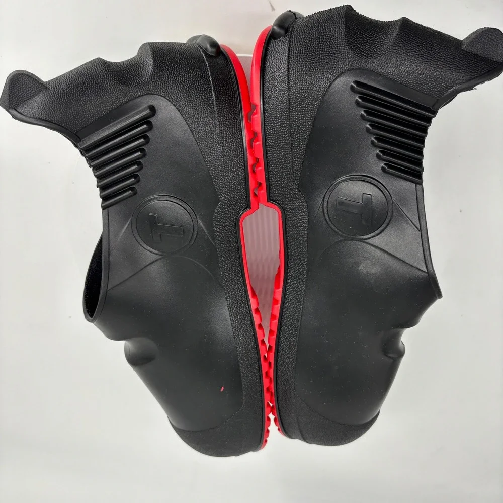 Tingley Workbrutes G2 Overshoes Mens Medium Black‎ Red Excellent Waterproof PVC